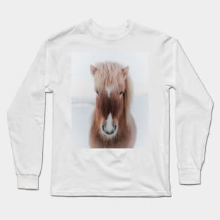 Icelandic Horse Long Sleeve T-Shirt